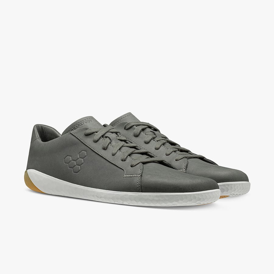 Vivobarefoot Geo Court II Fritidssko Herre Grå | Danmark 0092FDNM